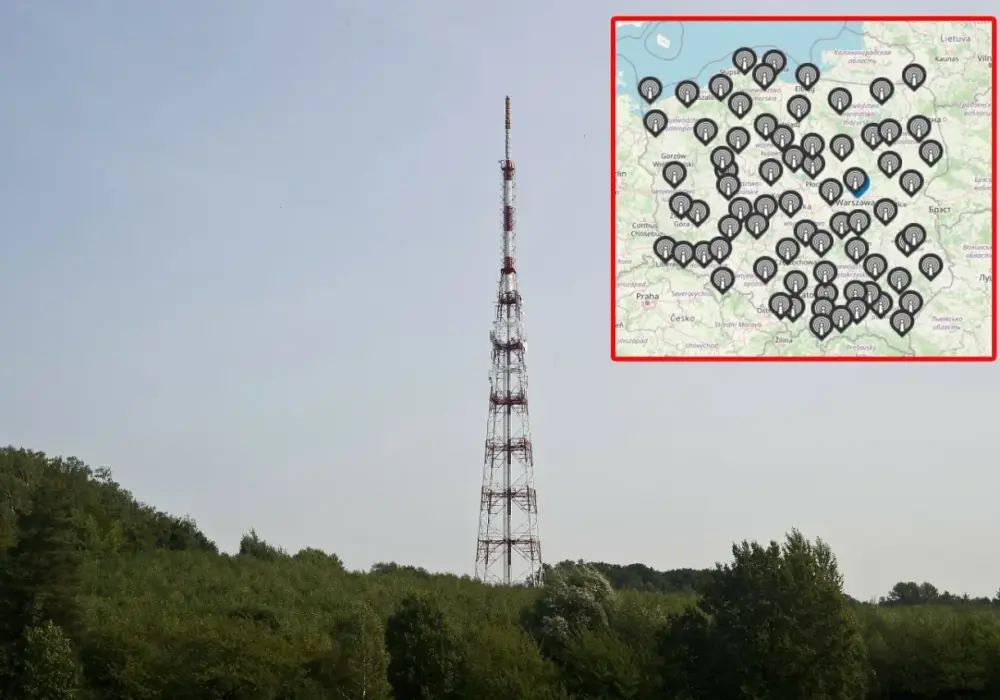 Nadajnik DVB-T2: Znajdź i ustaw antenę dla idealnego odbioru TV
