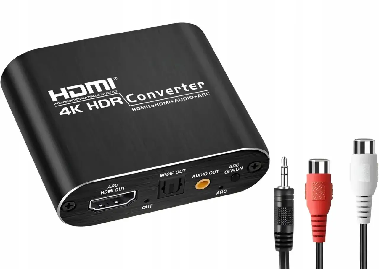 Ekstraktor audio HDMI schemat podłączenia